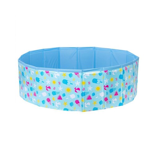 Pet paddling pool summer - pet, dog