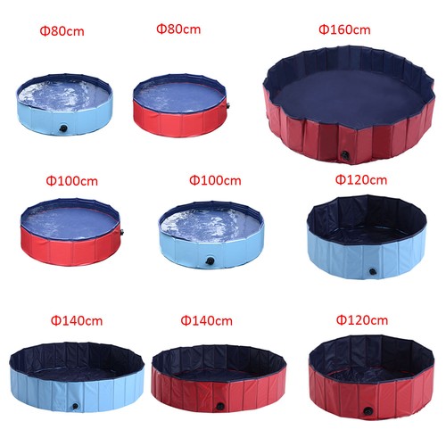 Portable dog paddling pool - paddling, pet