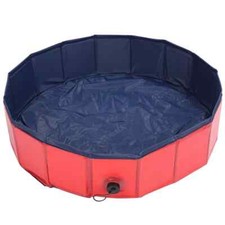 Dog Paddling Pool Folded Sides