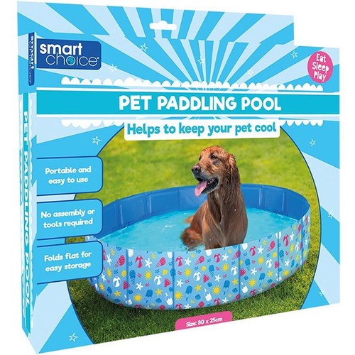 Dog splash pool 80cm - 80cm, portable