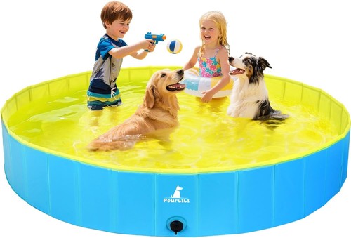 Foldable dog bath pool kids - foldable, pool,kids