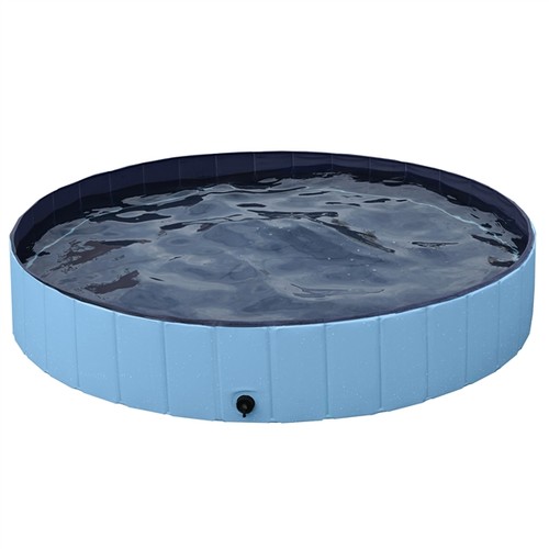 Foldable pvc dog paddling pool - foldable,