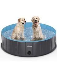 Foldable Dog Pool Dog Paddling